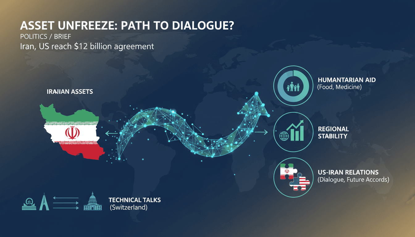 Iran and US reach agreement to release $12 billion in frozen assets