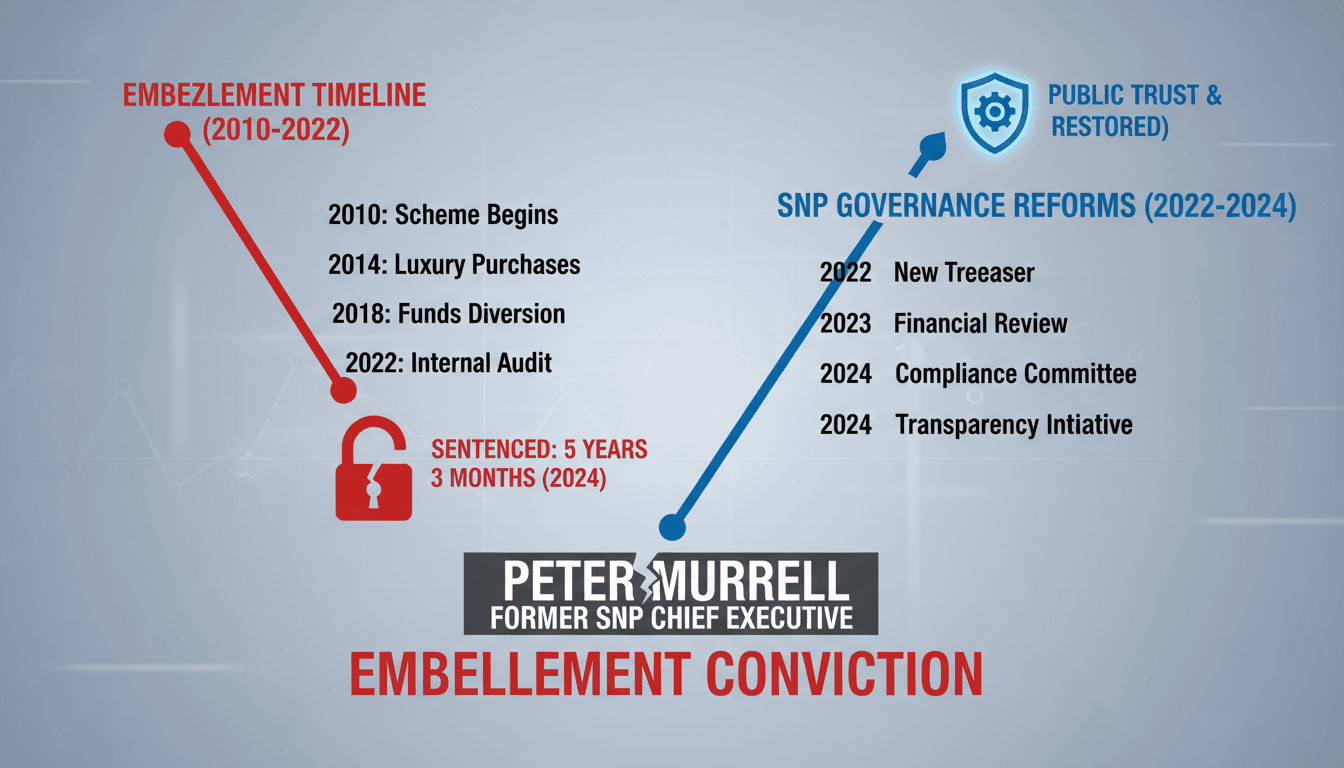 Former SNP Chief Executive Peter Murrell Sentenced for Embezzlement