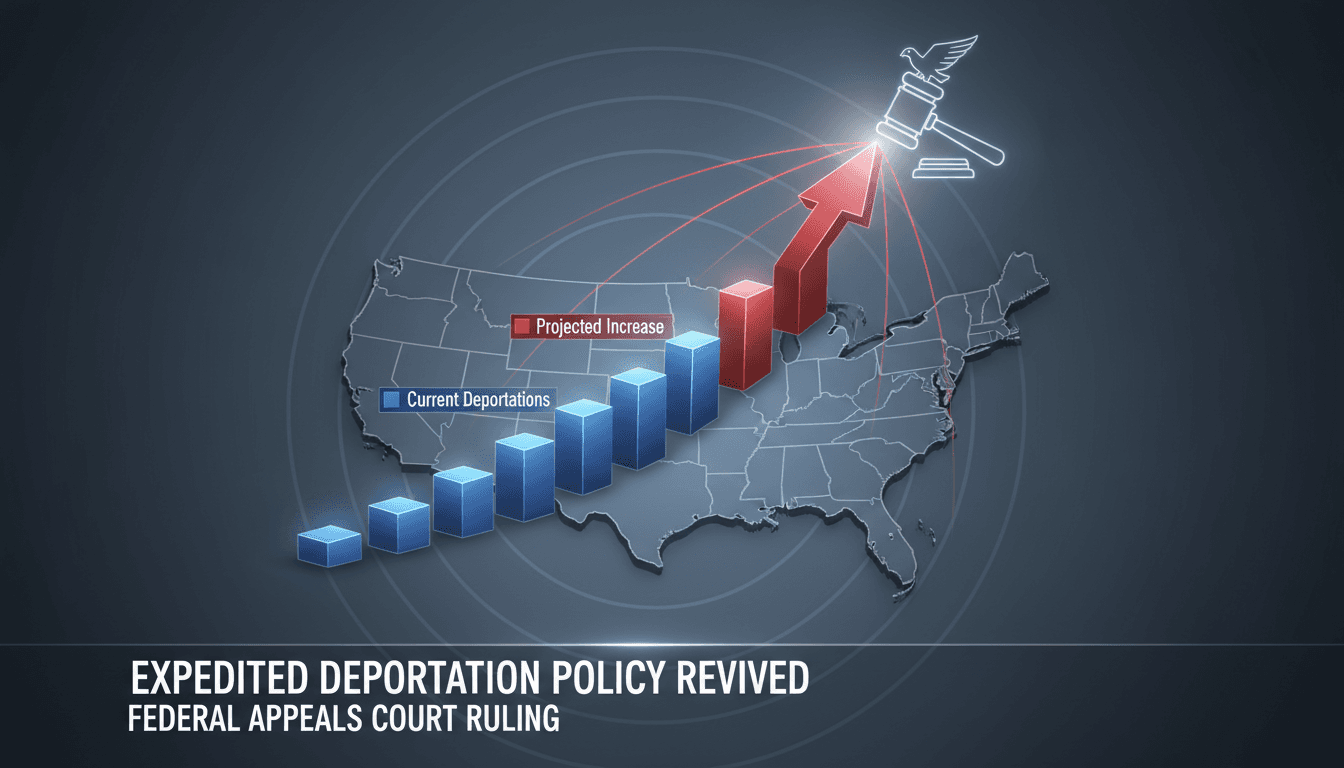 Federal Appeals Court Revives Expedited Deportation Policy Nationwide