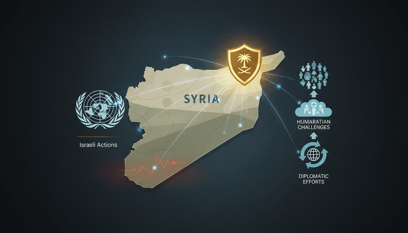 Saudi Arabia Reaffirms Support for Syria at UN Security Council