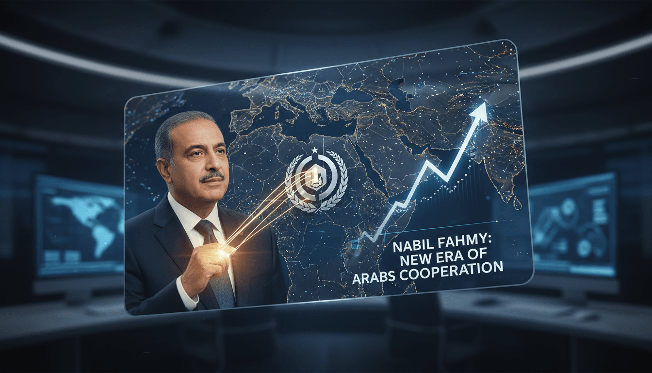 Nabil Fahmy appointed as new Secretary-General of the Arab League