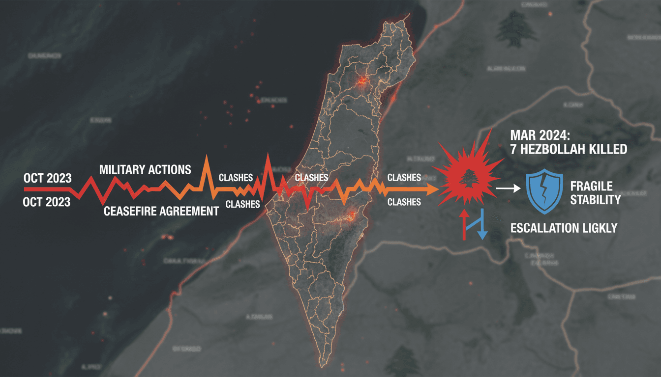 Israeli military operations in southern Lebanon amidst ceasefire tensions.