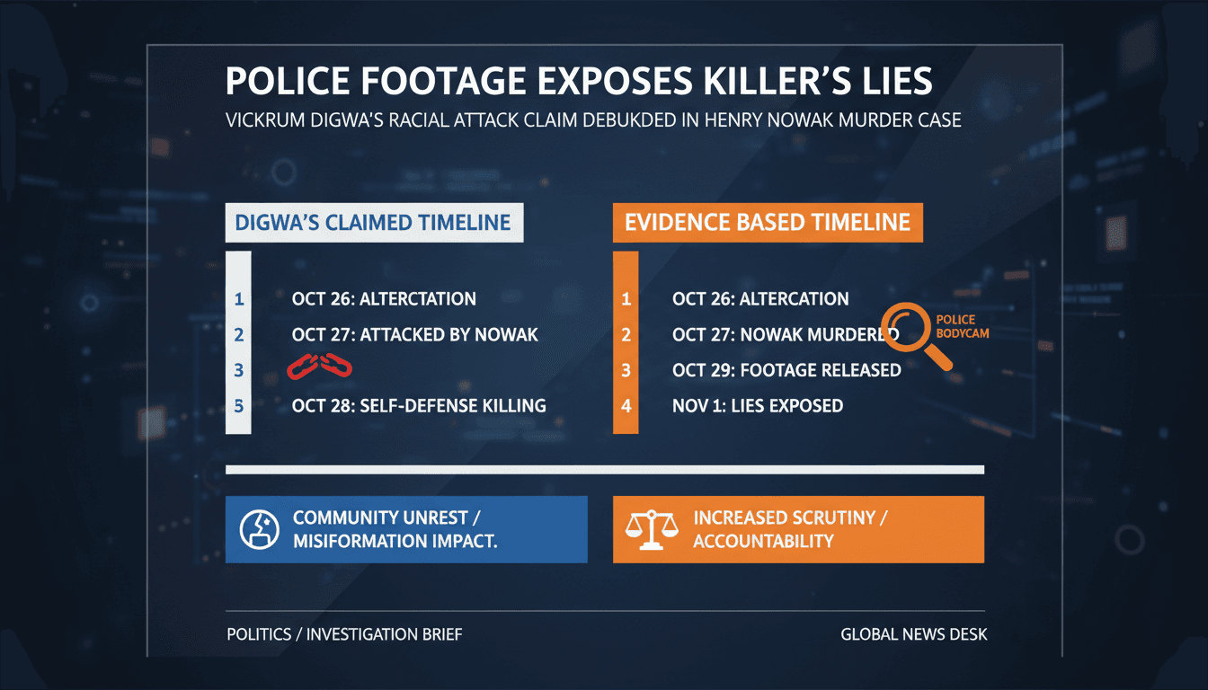 Police bodycam footage reveals the truth behind Henry Nowak's murder.