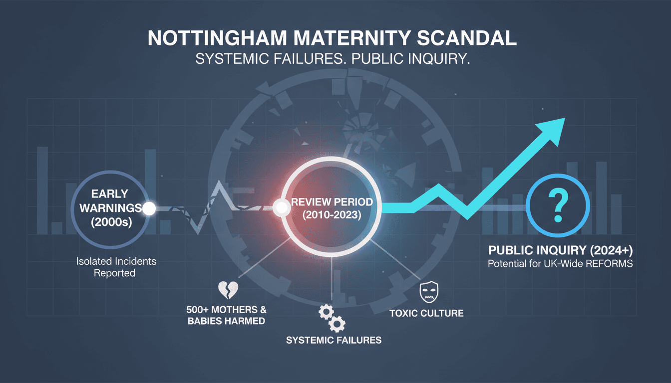 Nottingham maternity care scandal reveals systemic failures leading to public inquiry