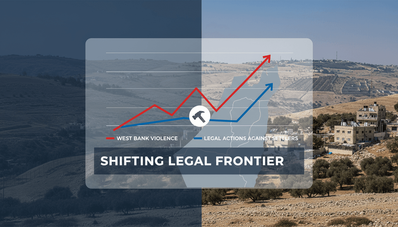 Israeli settlers charged with terrorism-related offenses in West Bank