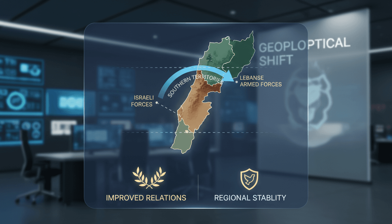 Israel and Lebanon negotiate US-backed transfer of southern territories to Lebanese Armed Forces