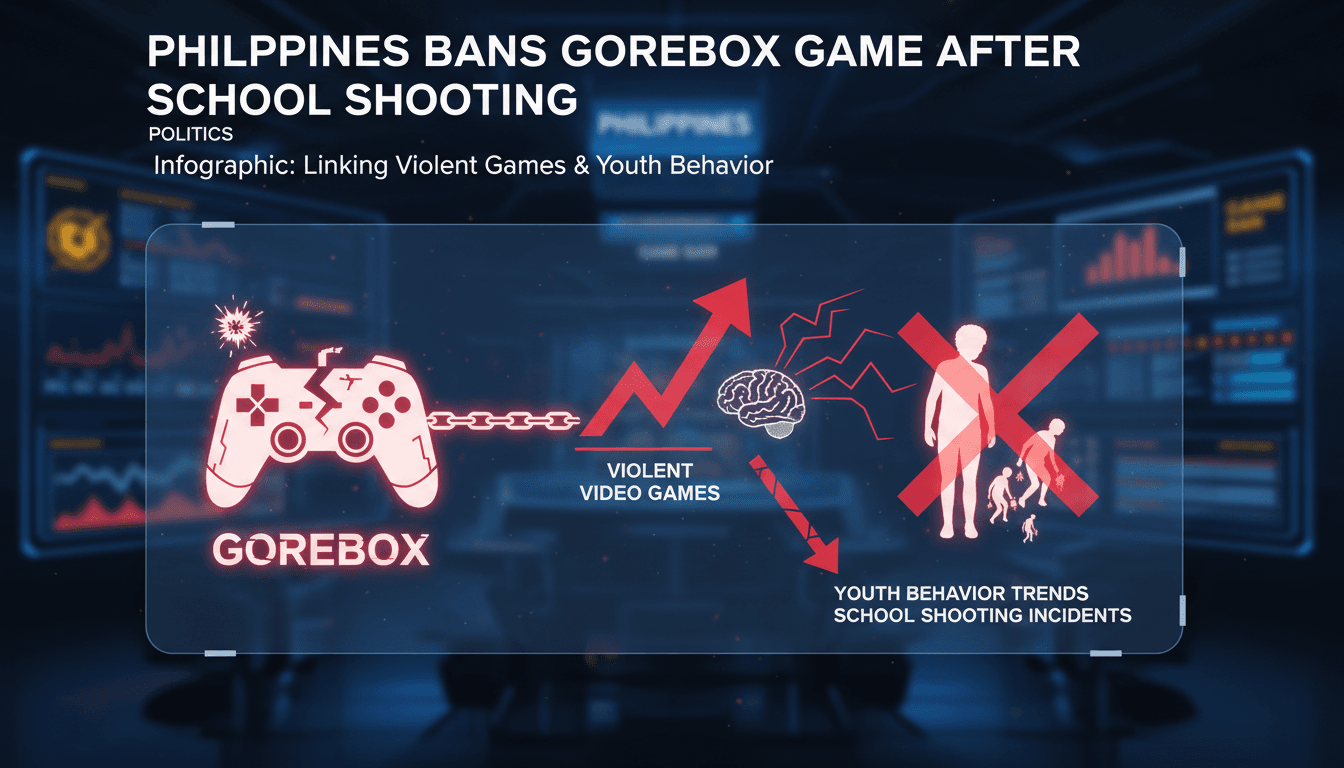 Philippines bans GoreBox game after school shooting kills three students