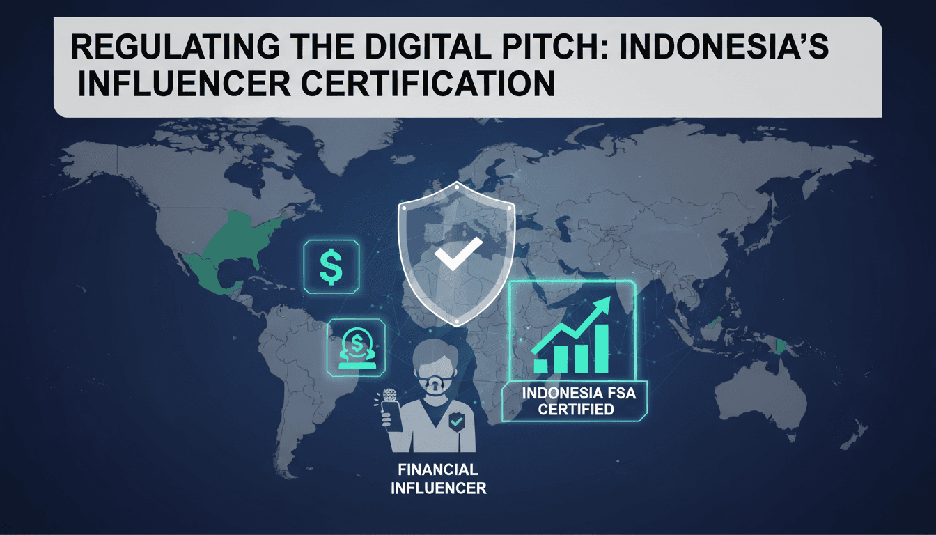 Indonesia mandates certification for financial influencers promoting cryptocurrencies