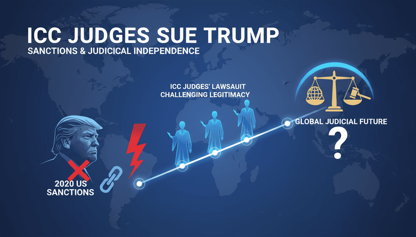 ICC judges sue Trump over sanctions affecting judicial independence