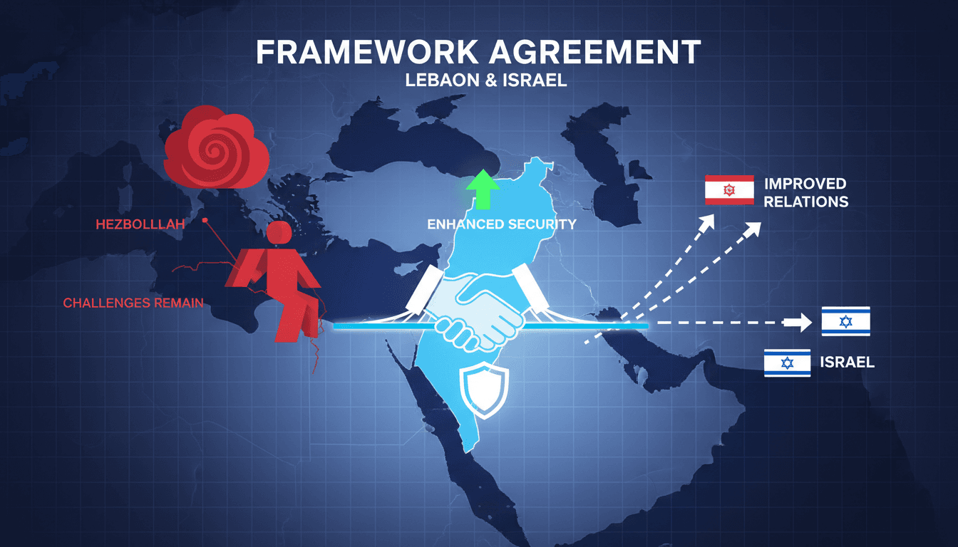 Lebanon and Israel sign framework agreement to enhance security in southern Lebanon