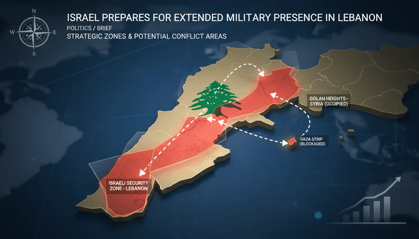 Israel prepares for extended military presence in Lebanon