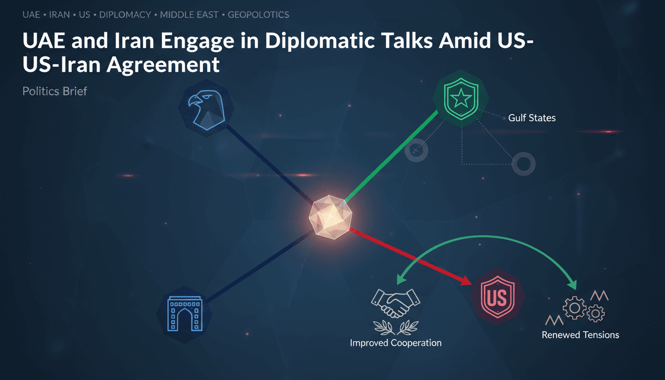 UAE and Iran Engage in Diplomatic Talks Amid US-Iran Agreement