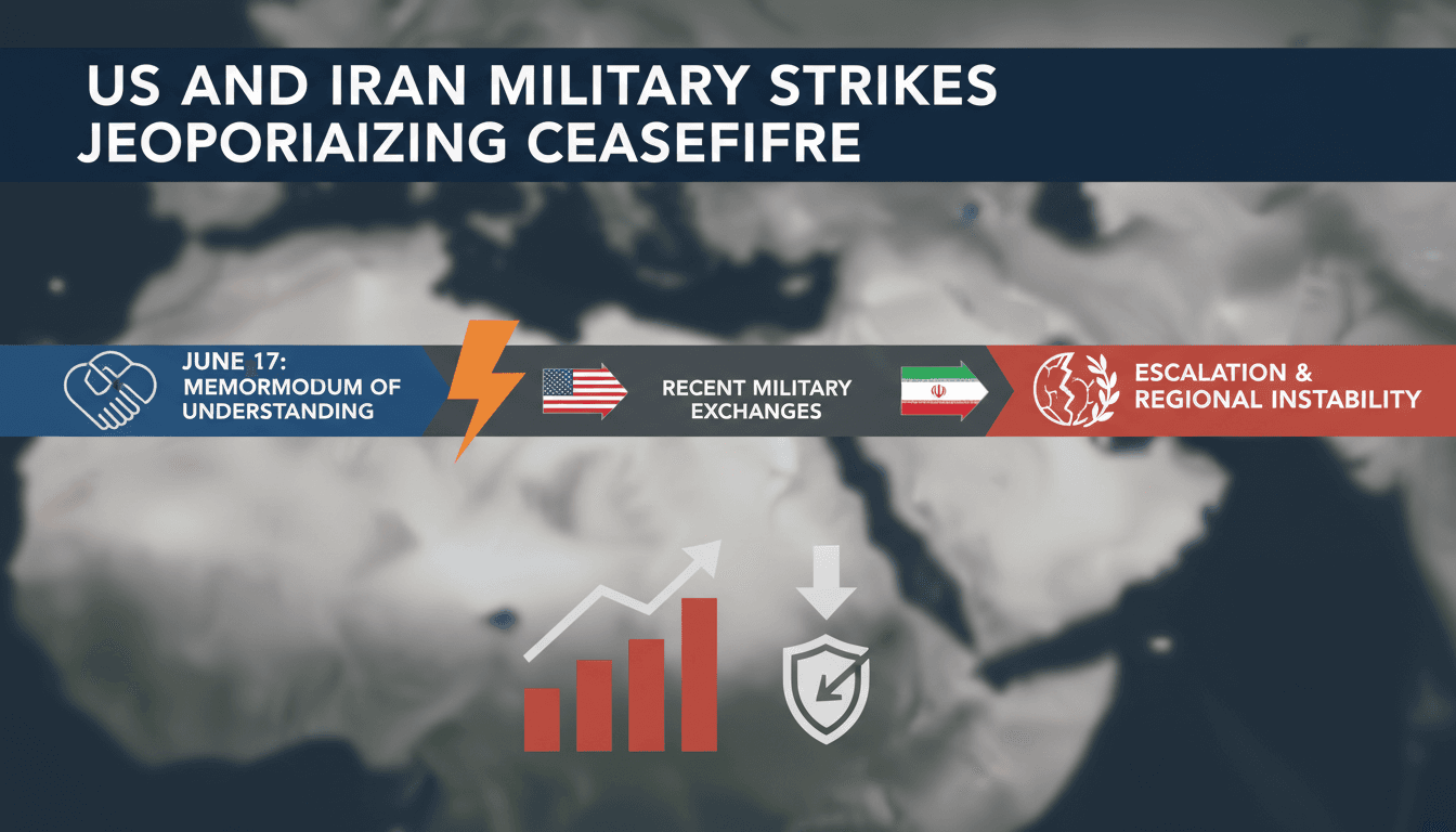 US and Iran military tensions impacting Middle East stability
