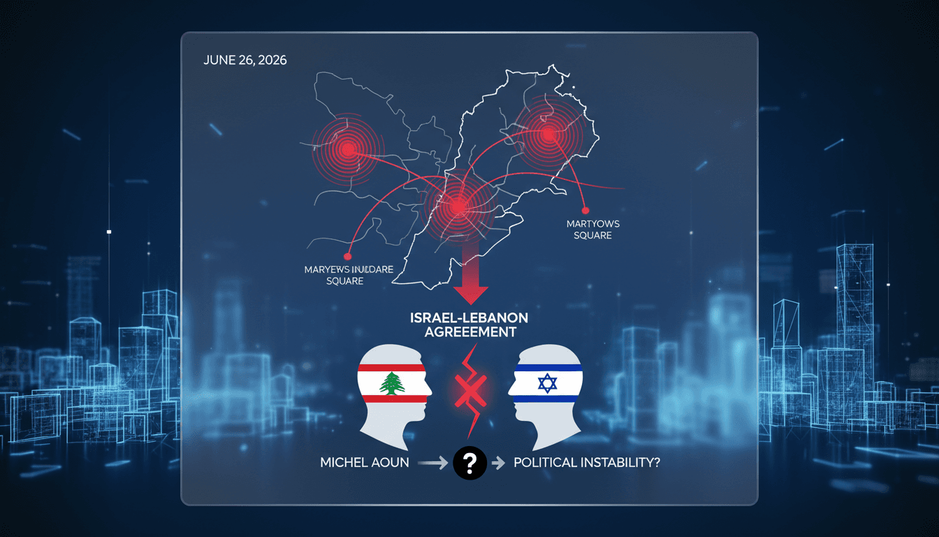 Hezbollah Supporters Protest Israel-Lebanon Agreement in Beirut