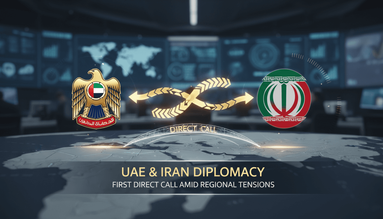 UAE and Iran Foreign Ministers Hold First Direct Call Amid Regional Tensions