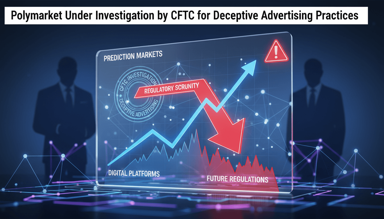 Polymarket Under Investigation by CFTC for Deceptive Advertising Practices