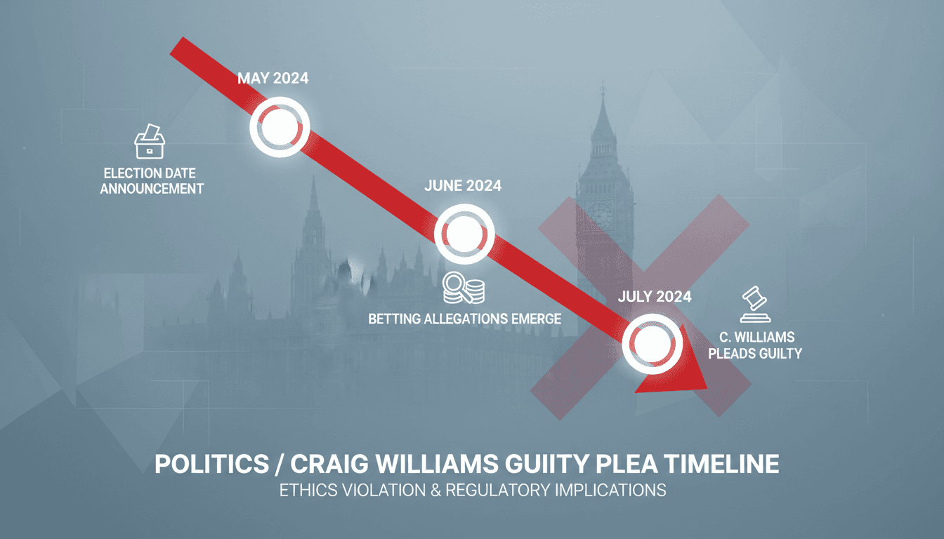 Former Conservative MP Craig Williams in a parliamentary setting
