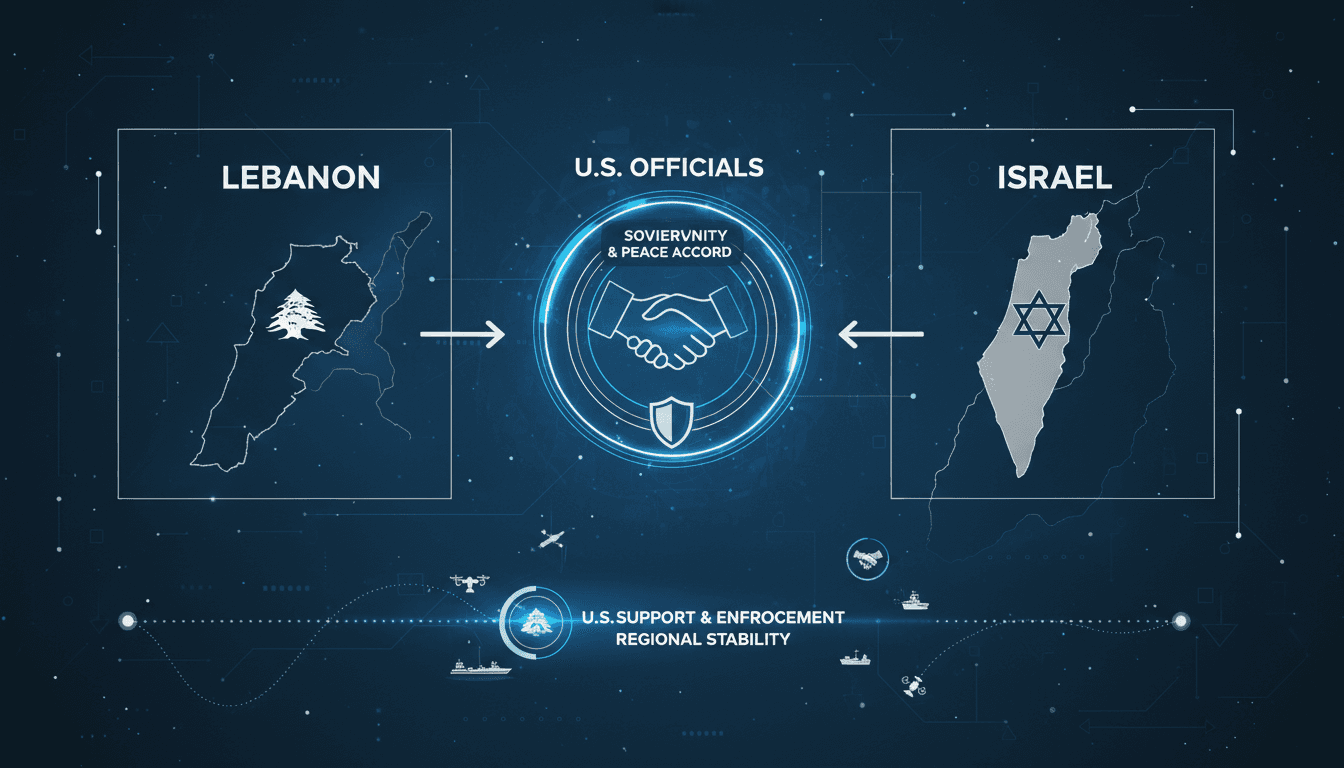 Lebanon reaffirms sovereignty and peace agreement with Israel in talks with US officials