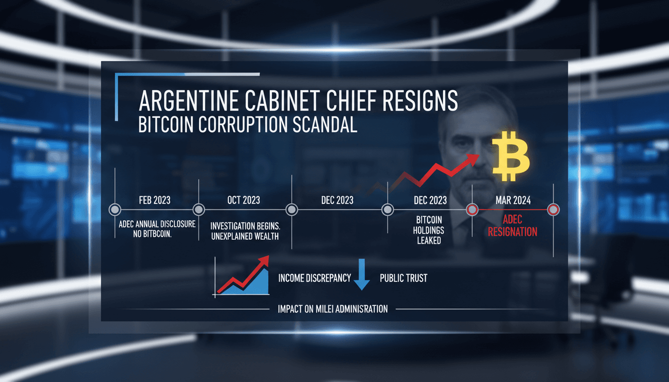 Manuel Adorni resigns amid corruption scandal in Argentina