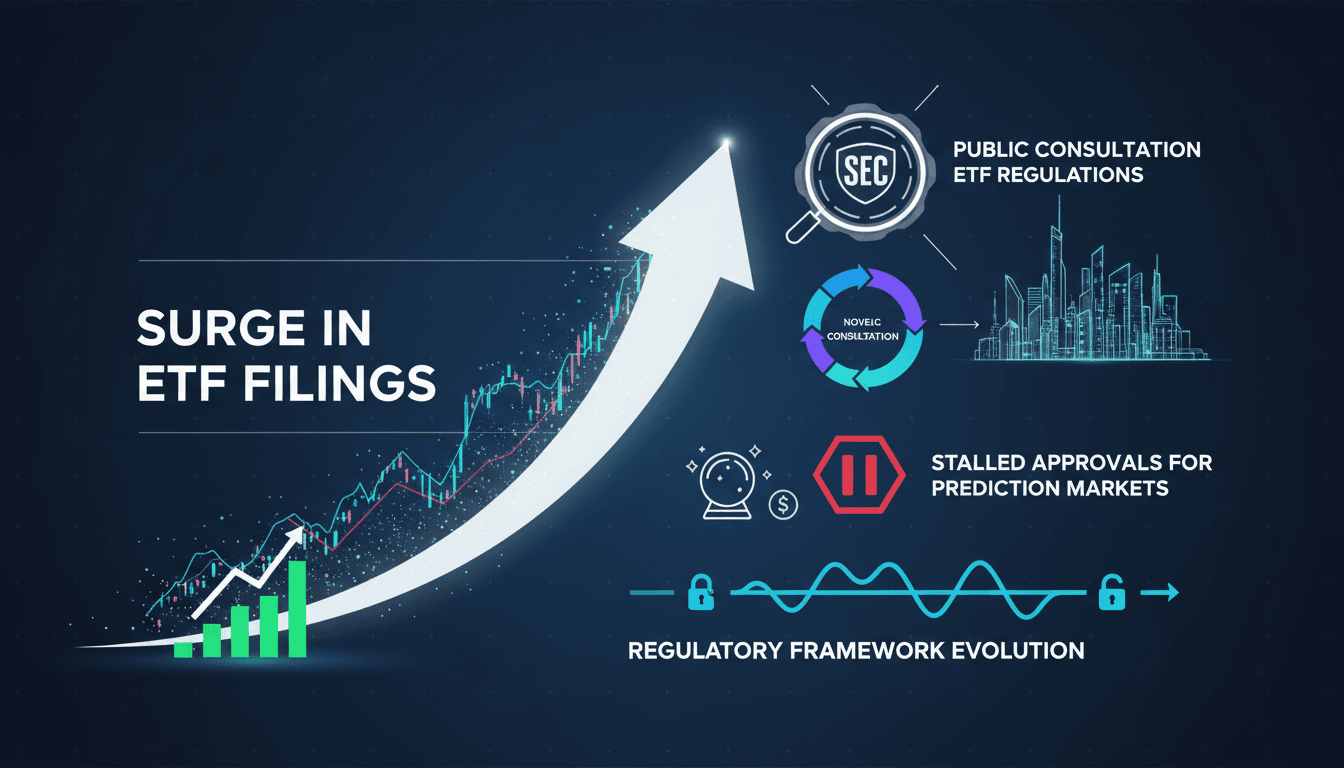 SEC consultation on novel ETF regulations and prediction markets