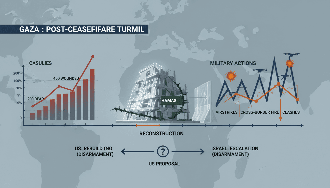 U.S. proposes Gaza reconstruction plan amid rising tensions