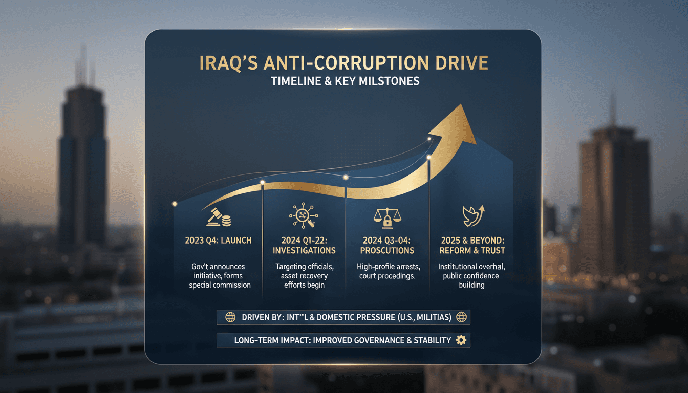 Iraq launches anti-corruption campaign to restore public trust