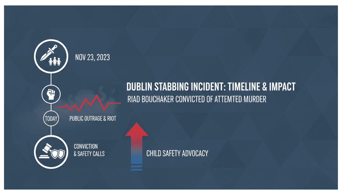Riad Bouchaker trial and community response to Dublin stabbing incident