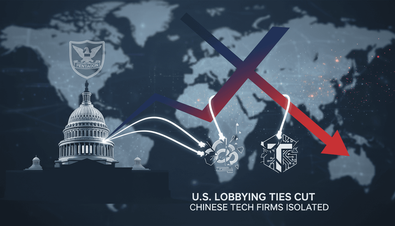 U.S. lobbying firms cut ties with Alibaba and Tencent amid new Pentagon regulations