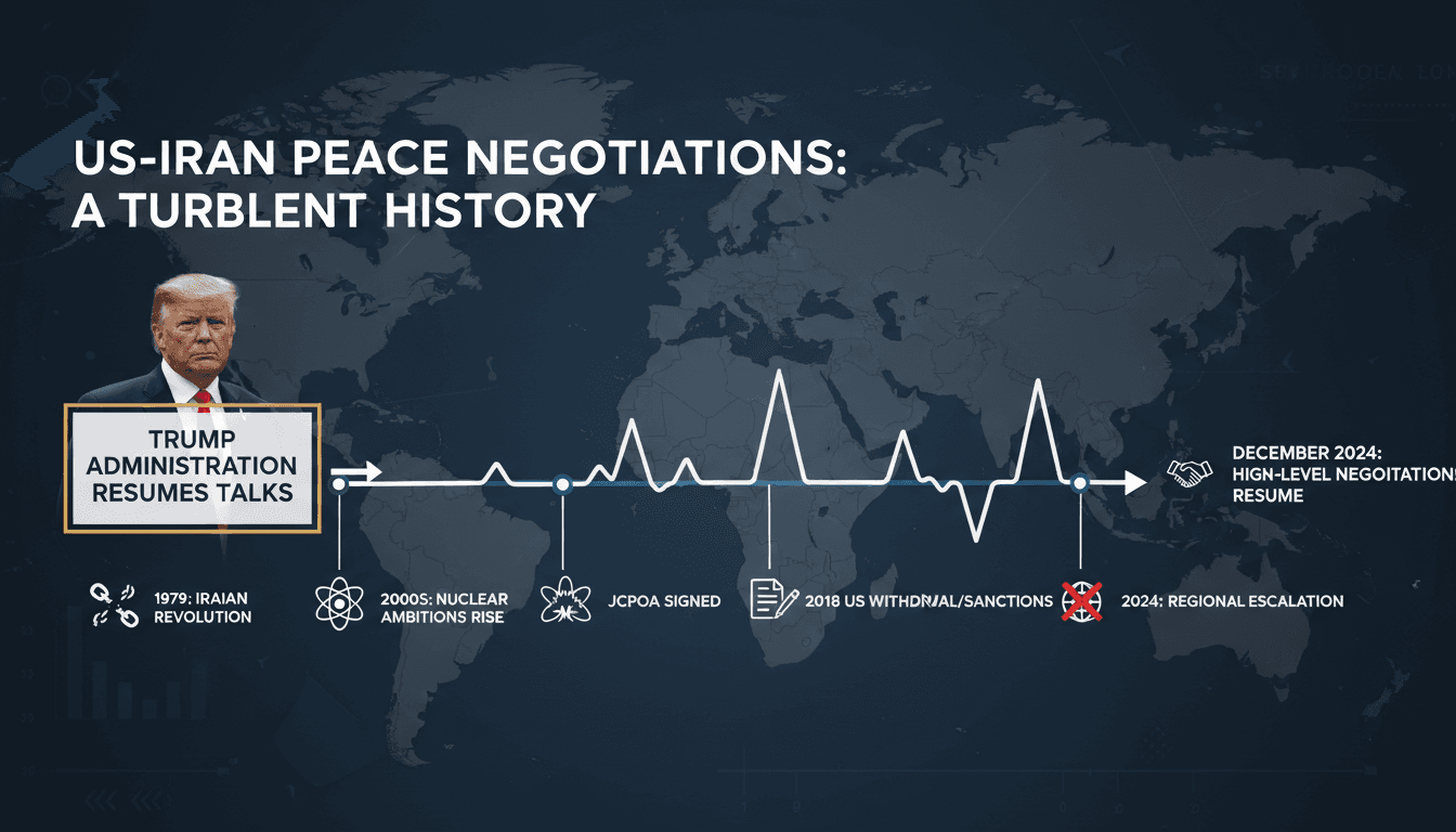 Trump Administration Resumes High-Level Peace Negotiations with Iran