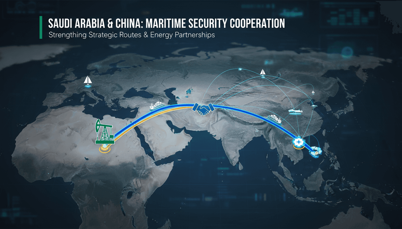 Saudi Arabia and China Strengthen Maritime Security Cooperation