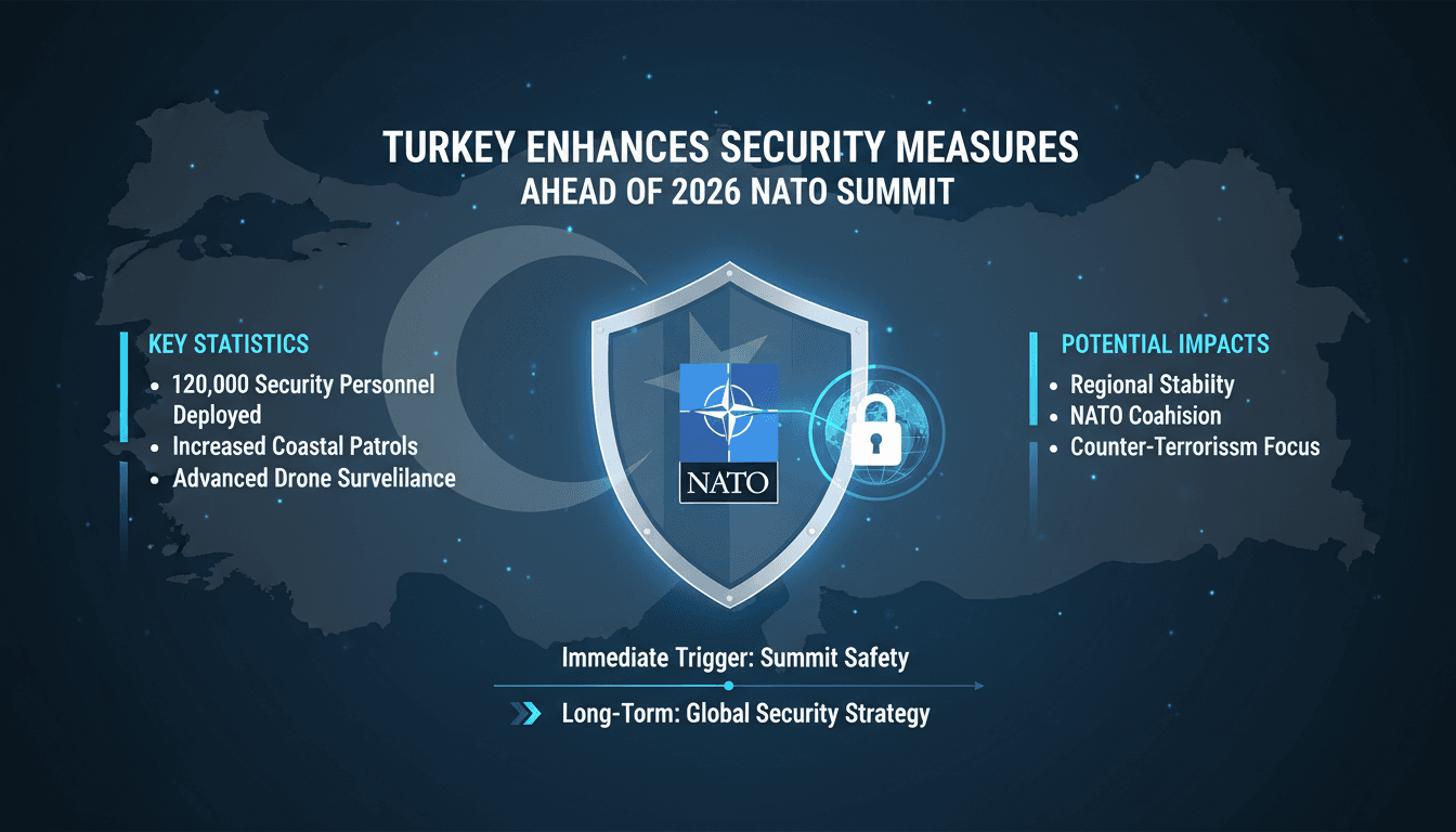 Turkey Enhances Security Measures Ahead of 2026 NATO Summit