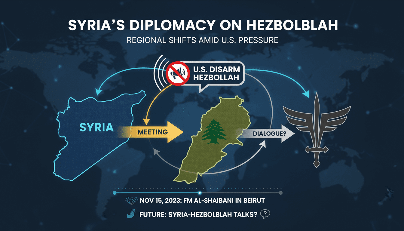 Syrian Foreign Minister Visits Lebanon to Discuss Hezbollah Relations