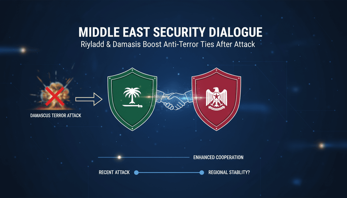 Saudi Arabia and Syria discuss security cooperation after terrorist attack
