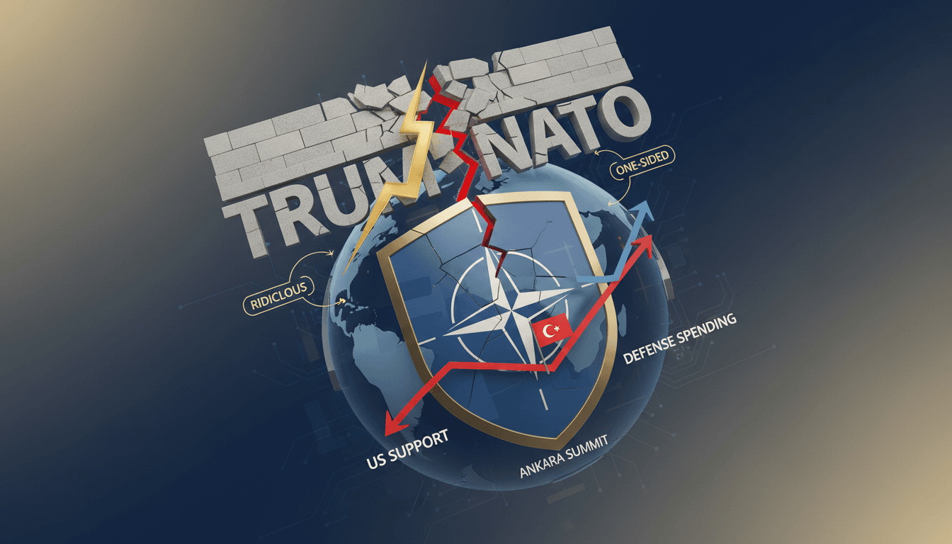 President Trump speaking about NATO ahead of the Ankara summit.