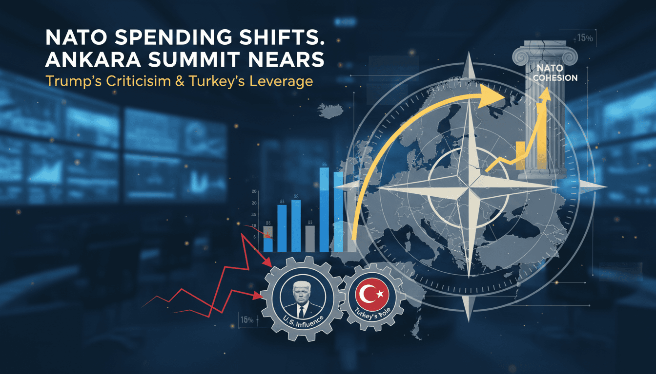 President Trump and President Erdogan at a NATO summit