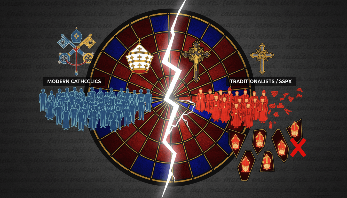 Vatican Excommunicates Six SSPX Bishops Marking Significant Schism in Catholic Church