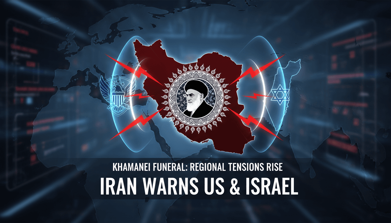 Iran warns US and Israel against attacks during Khamenei's funeral