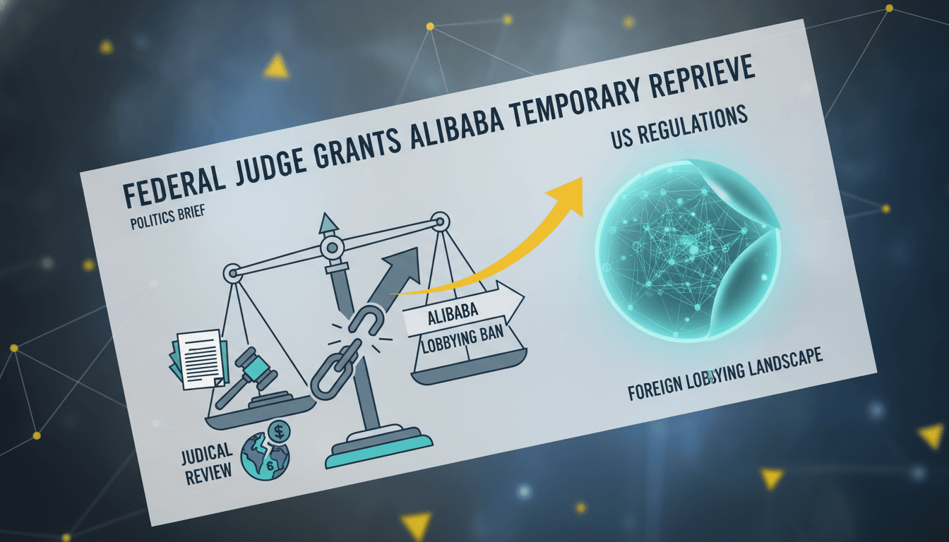 Federal judge ruling on Alibaba's lobbying ban impact