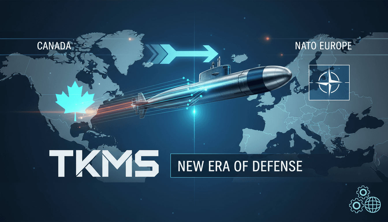 Canadian Prime Minister Mark Carney announces submarine contract with TKMS.