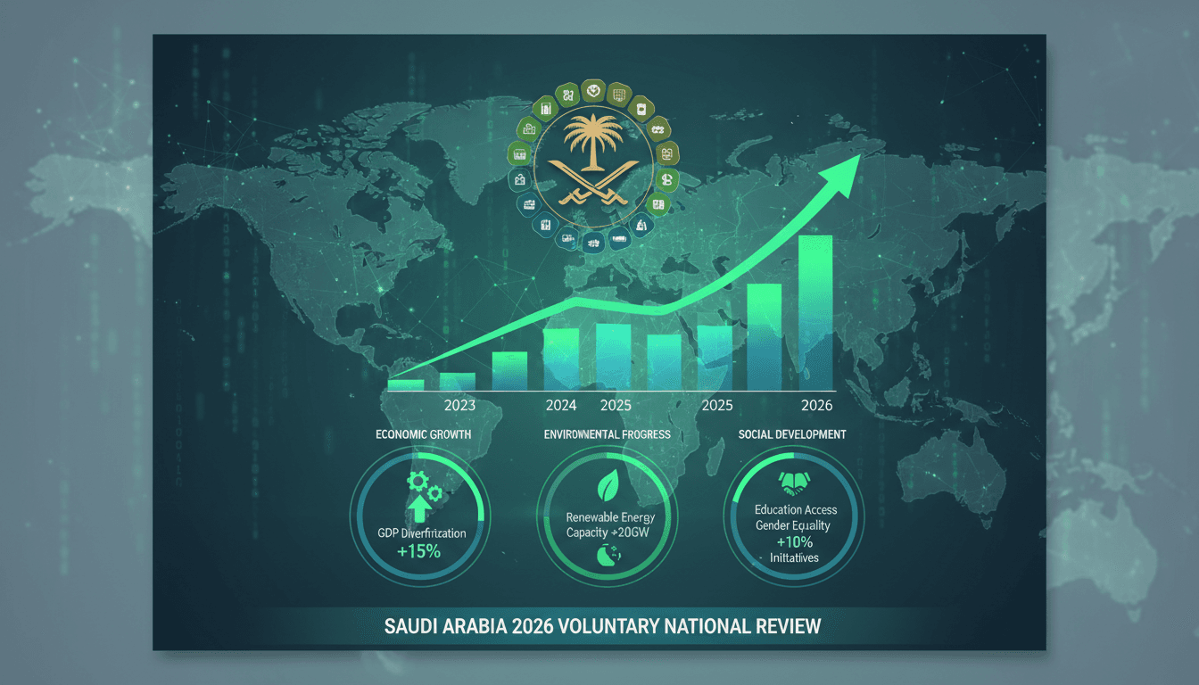 Saudi Arabia's delegation at the UN High-Level Political Forum on Sustainable Development