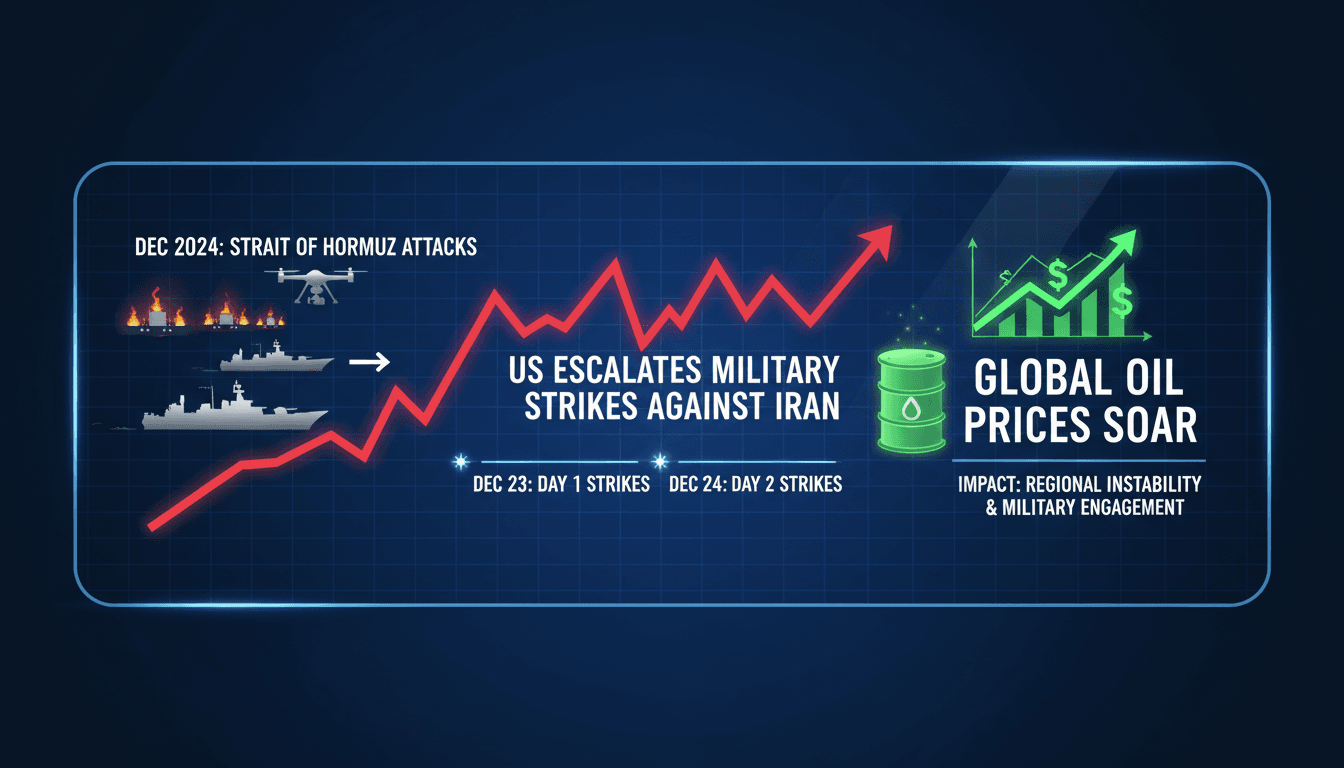 US military strikes against Iran in the context of rising tensions