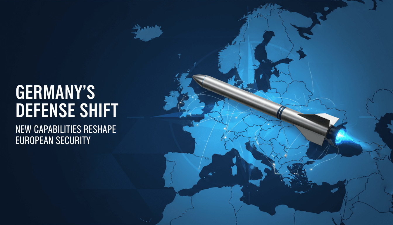 German Chancellor Friedrich Merz announces Tomahawk missile deal at NATO summit.
