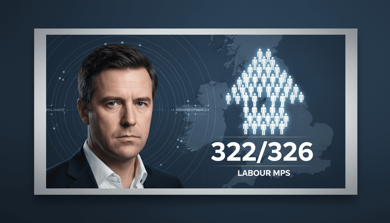 Andy Burnham speaking at a Labour Party event