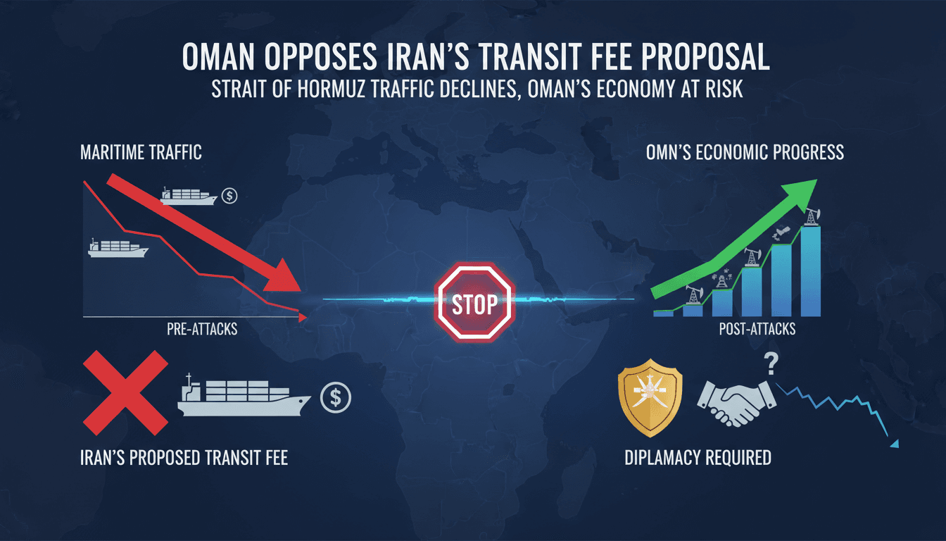 Oman opposes Iran's transit fee proposal in the Strait of Hormuz