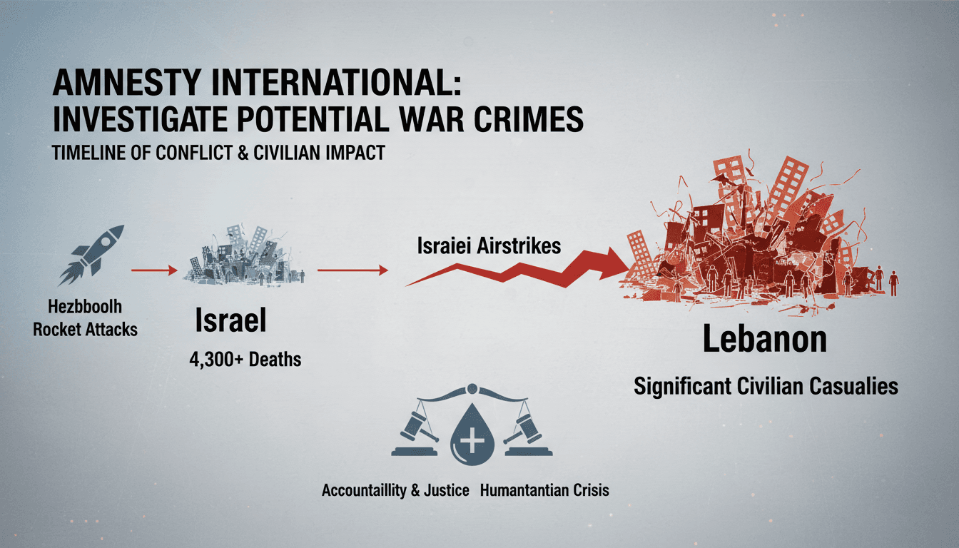 Aerial view of Lebanon highlighting areas affected by conflict and airstrikes.