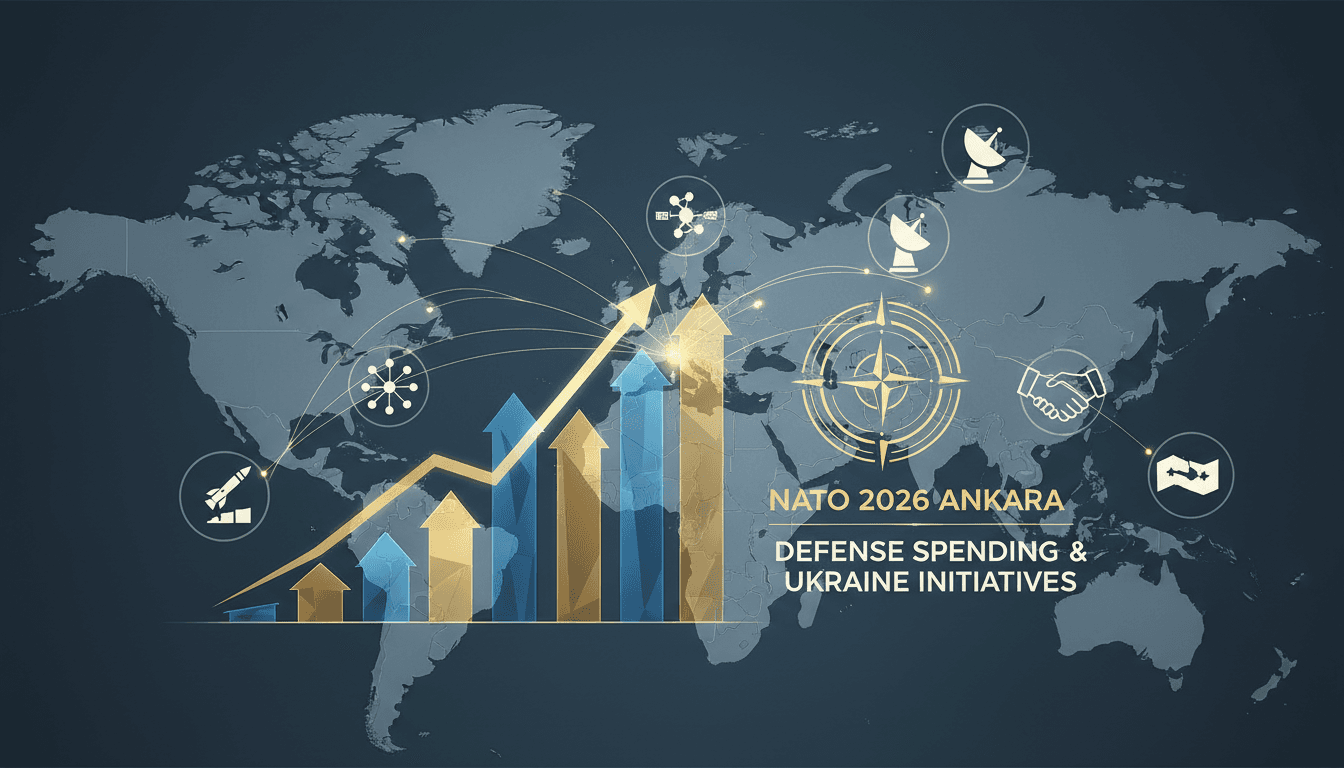 NATO leaders discussing defense initiatives at the 2026 summit in Ankara.