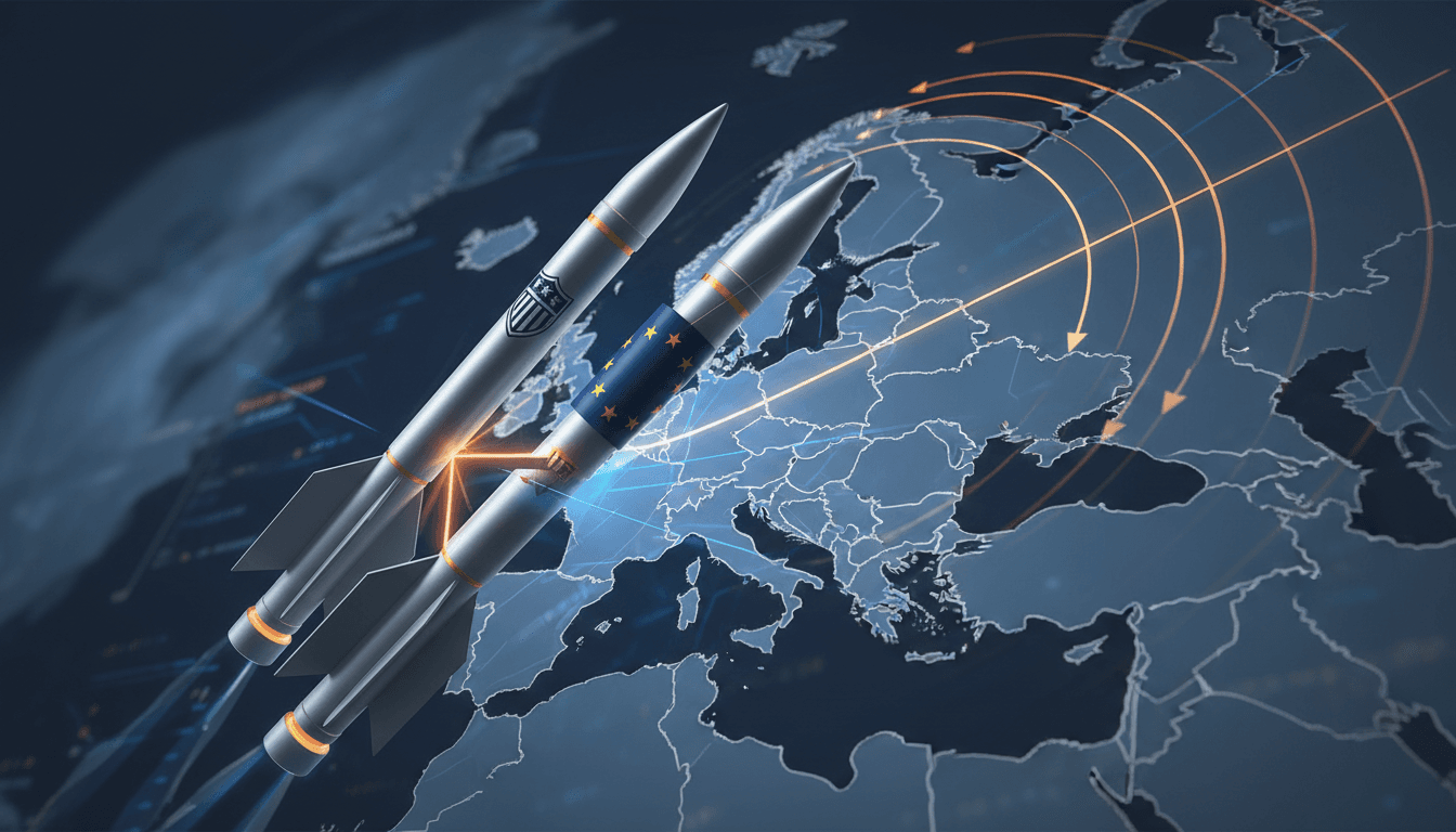 U.S. and European defense officials discussing missile co-production initiatives.