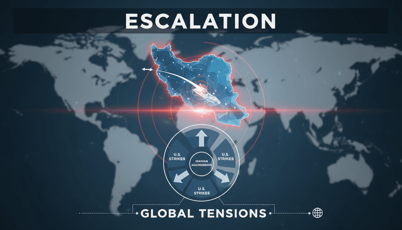 U.S. military launches third round of strikes against Iran following attack on commercial vessel