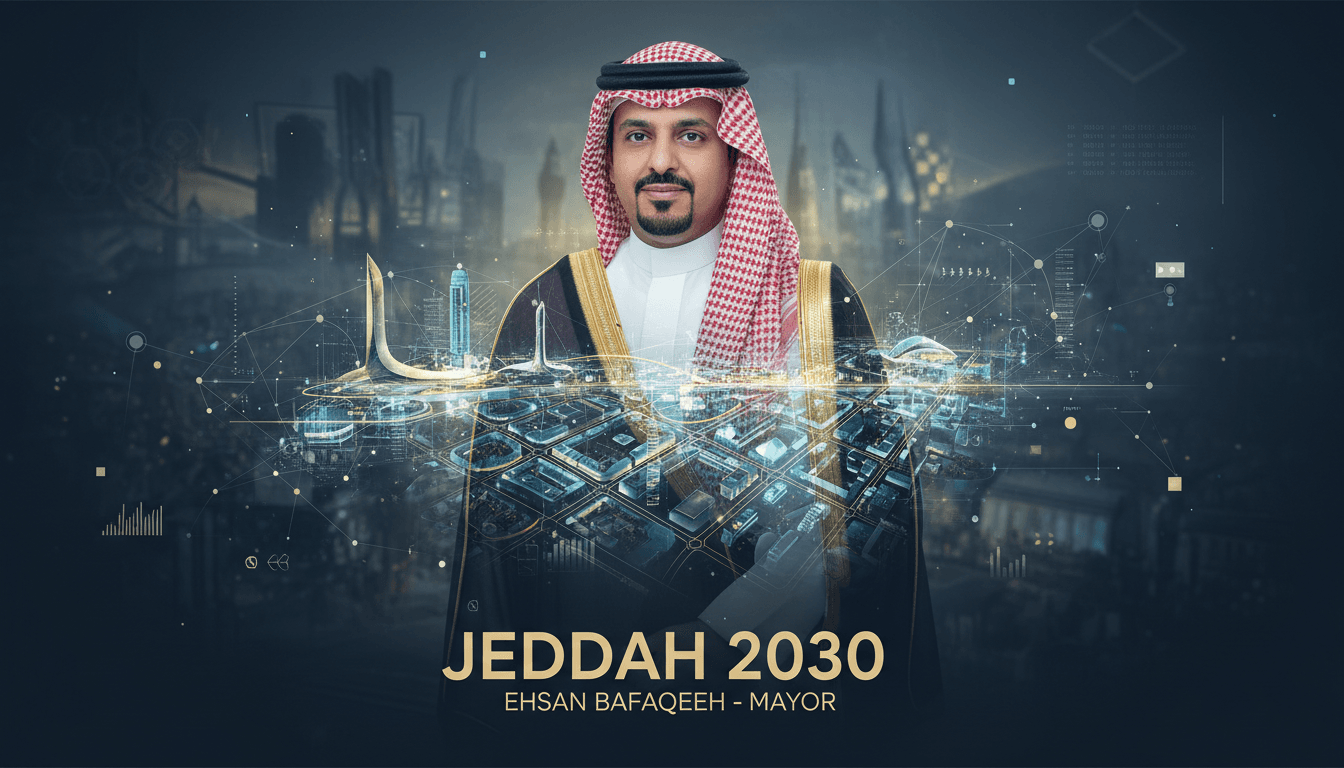 Ehsan Bafaqeeh, newly appointed mayor of Jeddah
