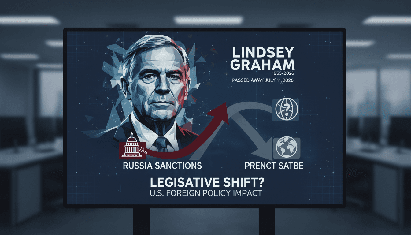 Senator Lindsey Graham speaking at a press conference